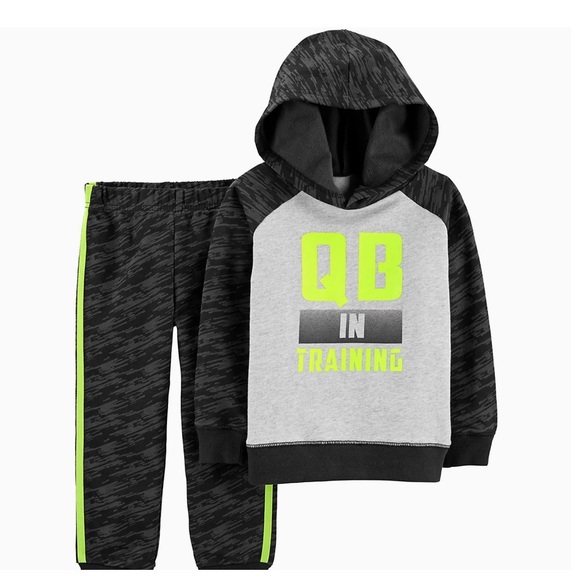 Carter's Other - 🏈 Carter’s Boys Quarterback Hoodie & Joggers Set